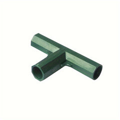 Plastic Coated Steel Pipe Fittings Pillar Joints Plastic Connectors
