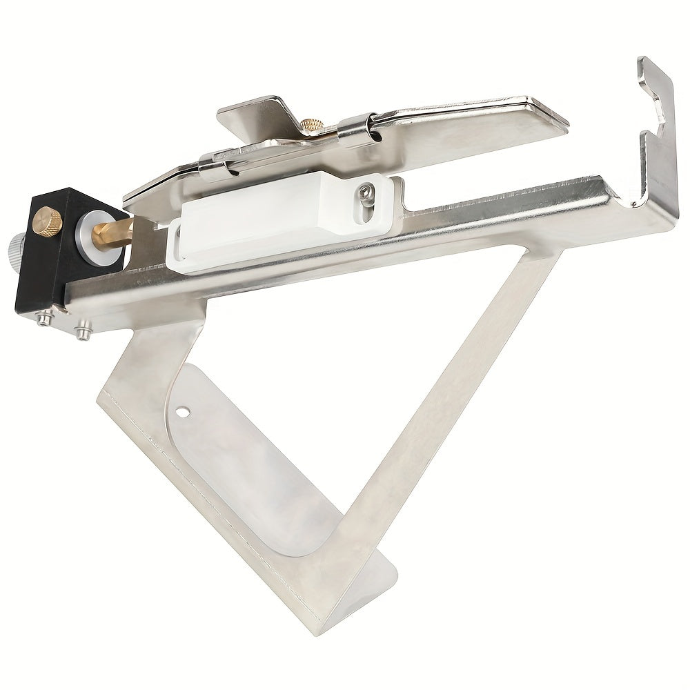 Adjustable Fletching Jig DIY Tool Aluminum Fletch Clamp