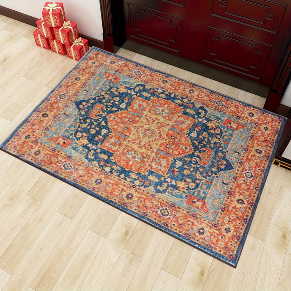 High-End Persian Style Living Room Carpet - Retro Sofa Coffee Table Rug