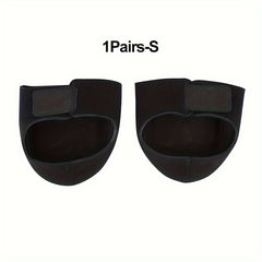 2 Pairs Silicone Heel Sleeve Plantar Fascia Heel Warmth Gel Protective Sleeve