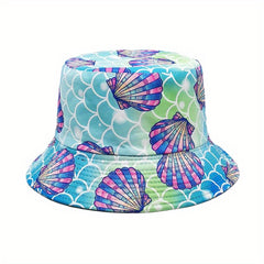 Men's Fisherman Hat Double sided Outdoor Sunshade Beach Basin Hat