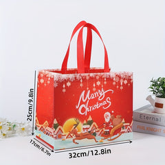 4pcs Christmas Gift Bags With Handles 32 24 17 02cm