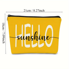 Sunshine Makeup Bag for Women Inspirational Gift