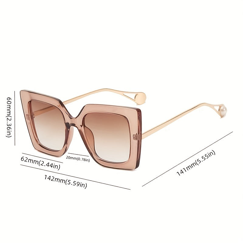 Square Frame Clear Lens Glasses Anti Light Reading Glasses