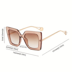 Square Frame Clear Lens Glasses Anti Light Reading Glasses