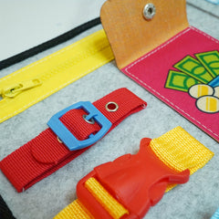 Montessori Busy Board Educational Toys for Toddlers