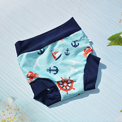 WizInfant High Waist Swim Diapers for Kids Reusable Waterproof Training Pants