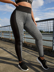 Colorblock High Rise Butt Lifting Leggings