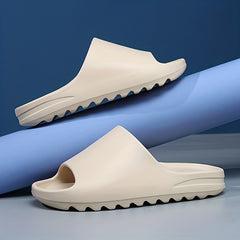Men's Cloud Slides Non Slip Slippers Open Toe Shoes