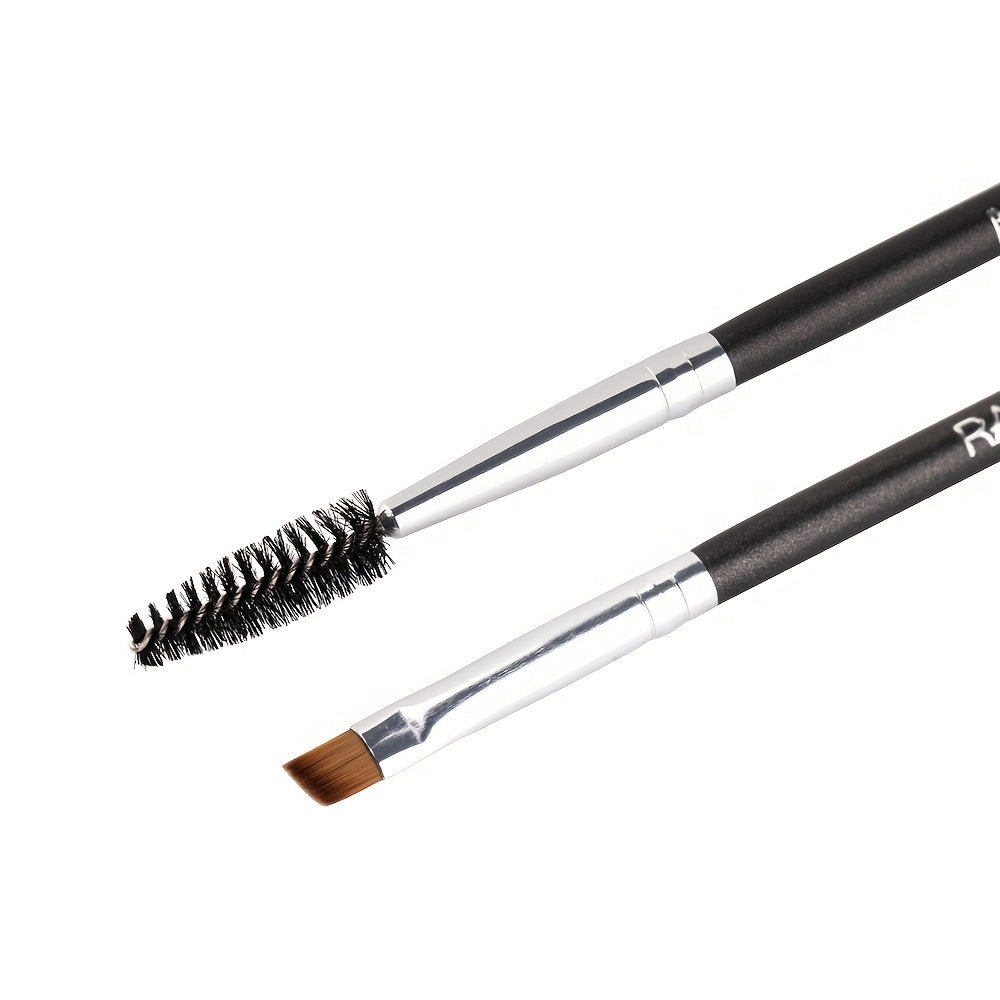 1pc Eyebrow Brush & Spoolie - Thin Eyeliner Brush