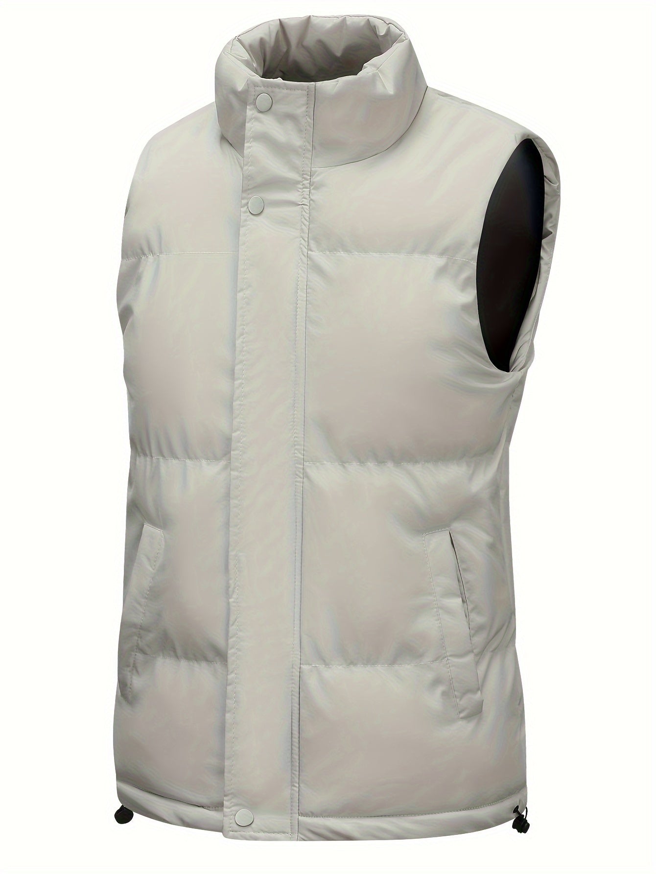 Men's Cotton Padded Vest Thermal Sleeveless Warm Vest