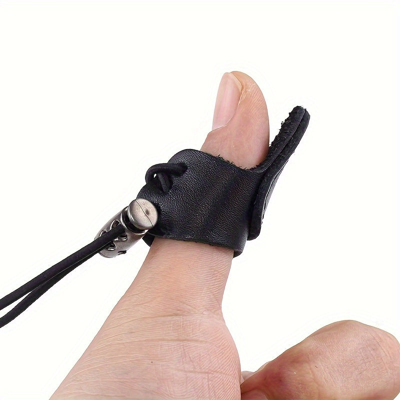 Leather Archery Thumb and Finger Protector