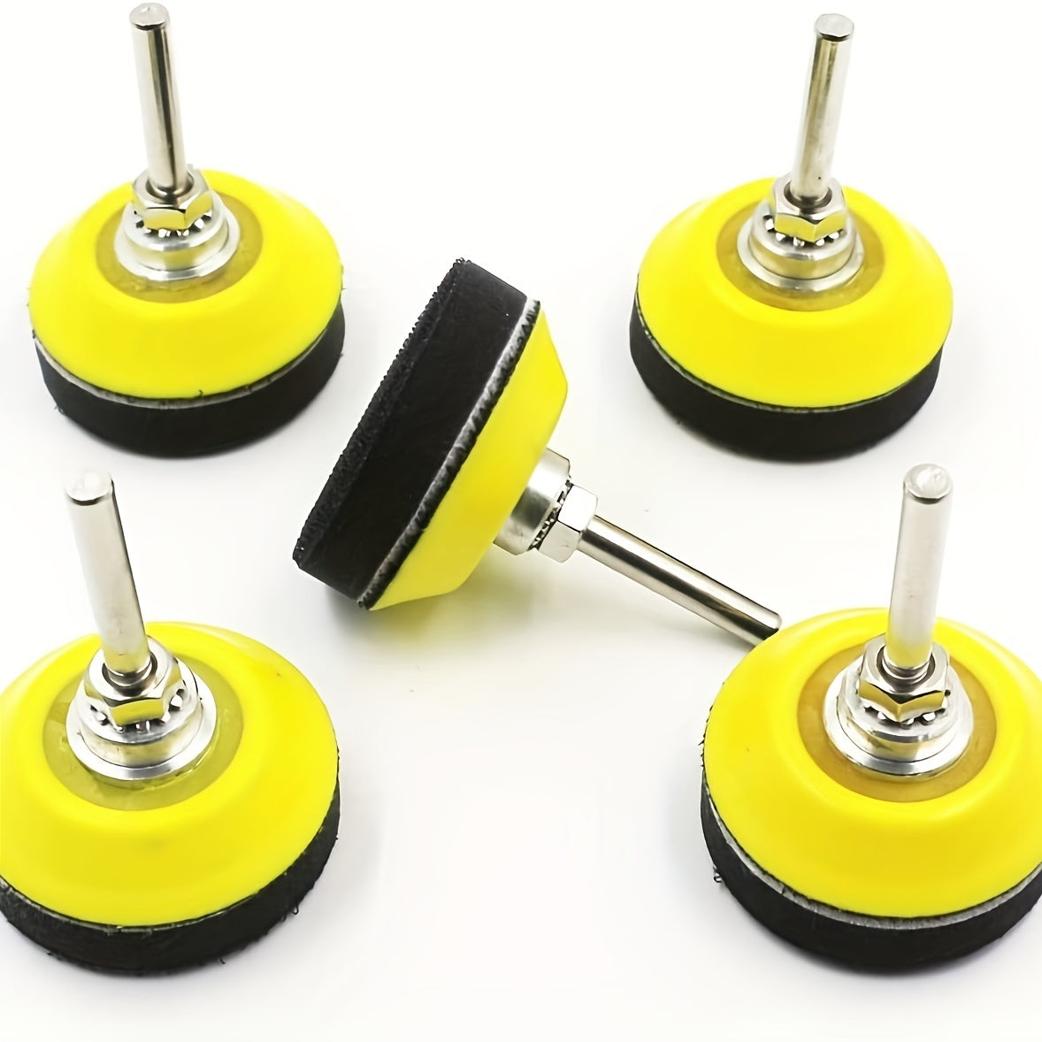 2 Inch Hook And Loop Sanding Pad With 1/4'' Shank Drill Attachment