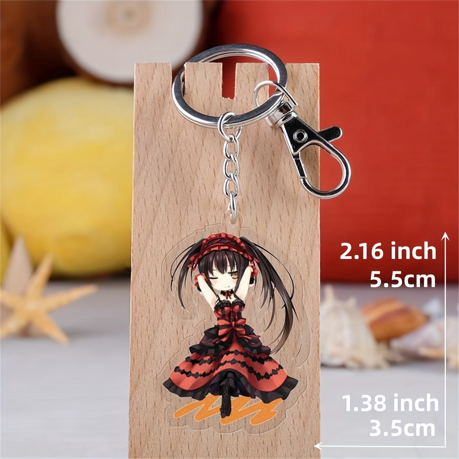 16 Inch Anime Keychain Toy Collectibles Acrylic Keyring