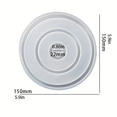 Retro Style Candlestick Resin Mold for DIY Crafts