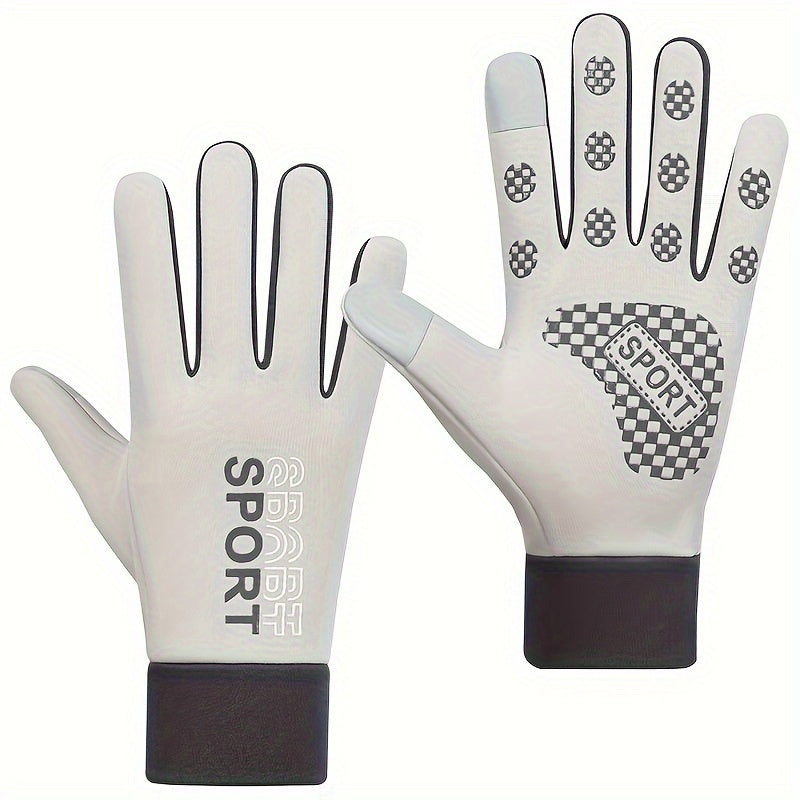 Winter Velvet Warm Gloves Windproof Waterproof Gloves