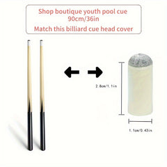 8pcs Cue Tip Cover Replacement Billiard Accessories