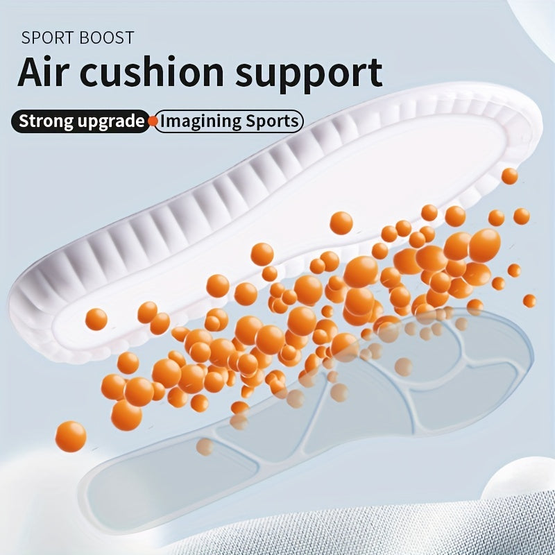 Air Cushion TPU Sports Insoles High Elastic Running Pads