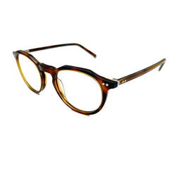 European American Retro Style Glasses Frame Brown Pattern Myopia Adjustable