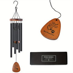 Pet Memorial Wind Chimes - Sympathy Gift for Loss of Beloved Pet