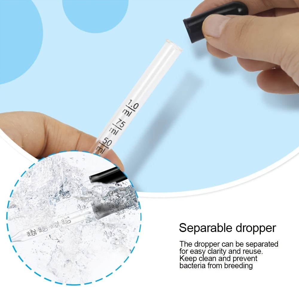 1ml Essential Oil Glass Dropper for Medical Use