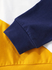 Boys Stylish Block CHANGE Letter Print Sweatshirt
