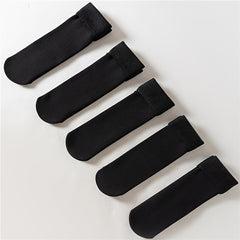 Plush Lined Socks for Warmth & Comfort - Women's Mid Tube Stockings