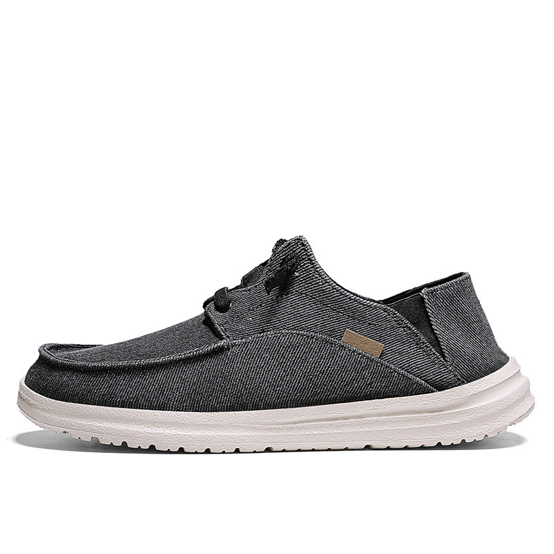 Men's Canvas Loafer Shoes Slip On Sneakers