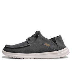Men's Canvas Loafer Shoes Slip On Sneakers
