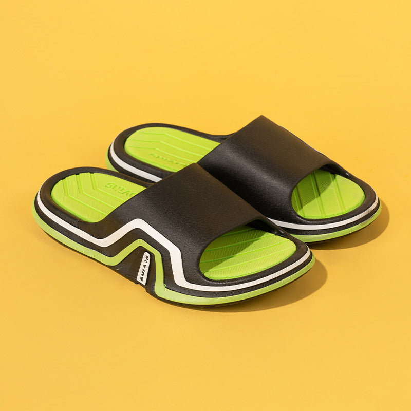 Men's Lightweight Non Slip Slippers for Indoor Outdoor Use