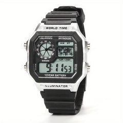Waterproof Luminous Alarm Electronic Watch Outdoor Sports Watch