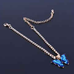 Butterfly Anklet Stackable Bangle Sweet Feet Jewelry