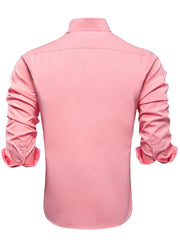 Men's Wrinkle Long Sleeve Button Down Shirt
