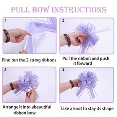 10pcs Large Gift Wrapping Bows for Christmas Party Birthday Wedding