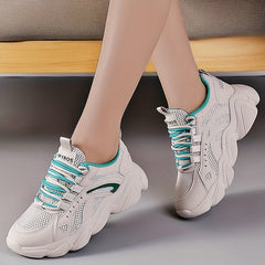 Women's Breathable Mesh Sports Shoes Lightweight Running Sneakers