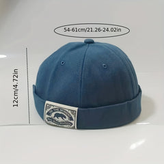 Melon Leather Hat Men's And Women's Hip hop Landlord Hat