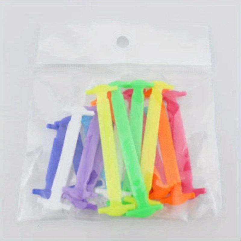 16pcs Flat Elastic Shoelaces for Low Top Canvas Shoes Sneakers