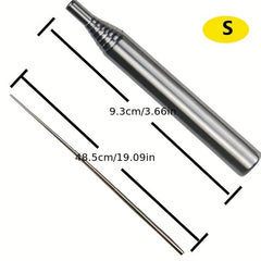 Collapsible Blow Fire Tube for Outdoor Camping