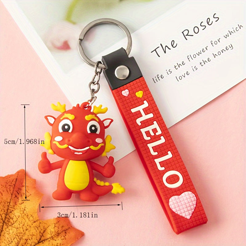 Dragon Keychain Pendant Doll Ornament - Year Gift