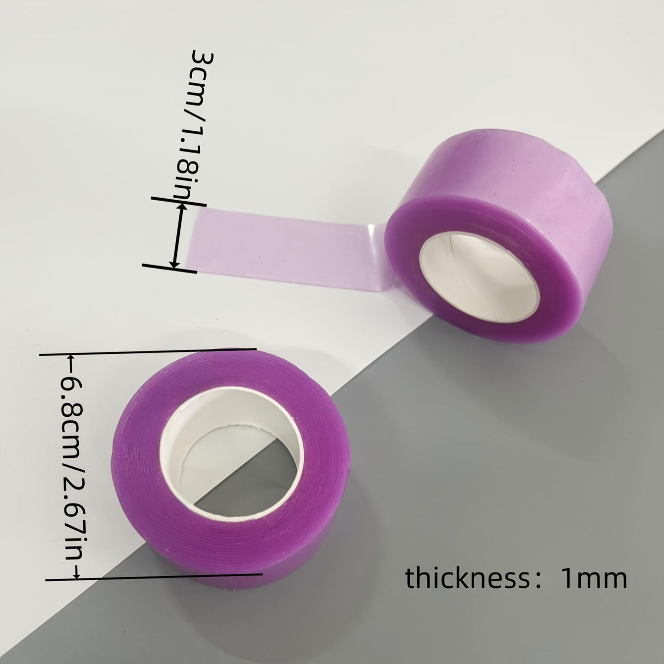 3m Colored Nano Double Sided Tape Reusable Washable Movable
