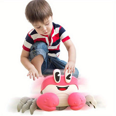 Crawling Crab Toy with Music and Lights