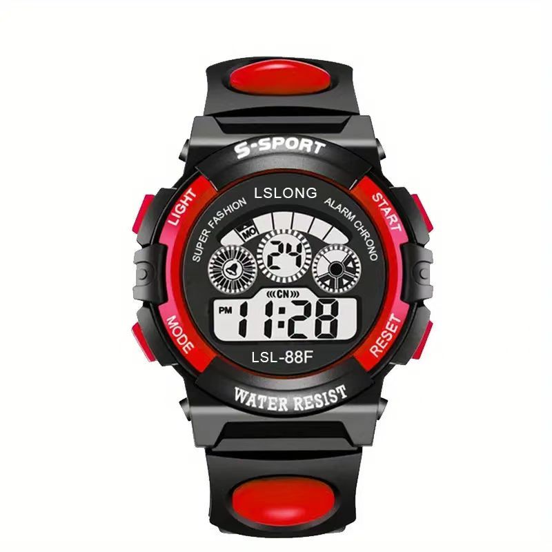 Kids Electronic Watch Sports Middle School Students Watch
