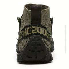Men's Mesh Drawstring Sneakers Lightweight Outdoor Shoes