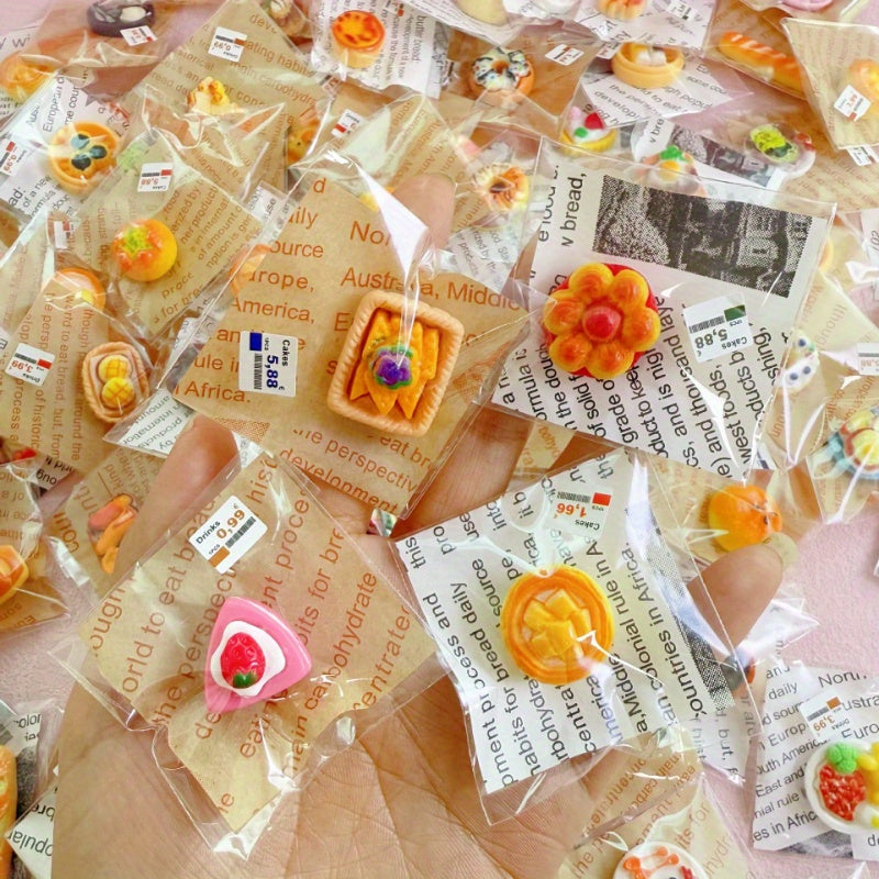 2 Mini Simulated Cakes Desserts Food Games DIY Matched