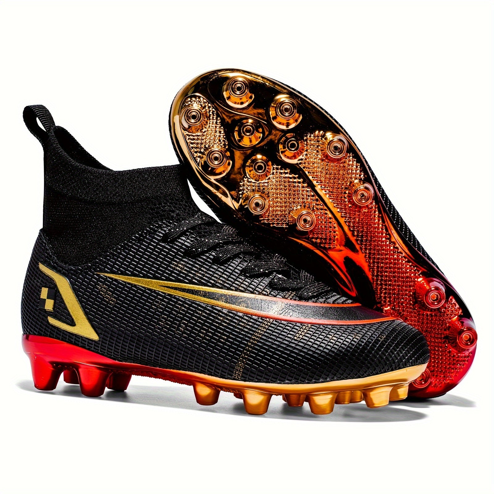 High Top Non Slip AG Football Cleat for Boys