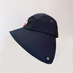 Wide Brim Visor Hat Cotton UV Protection Sun Hat
