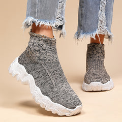 Women's Anti-slip Knit High Top Shoes