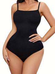 Seamless Shaping Bodysuit Tummy Control Sleeveless Body Shaper