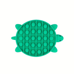 Green Turtle Bubble Relax Puzzle Toy Finger Toys Pop Fidgets for Adults and Kids