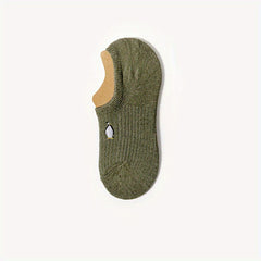 Embroidered Cartoon Animal Cotton Soft Invisible Socks